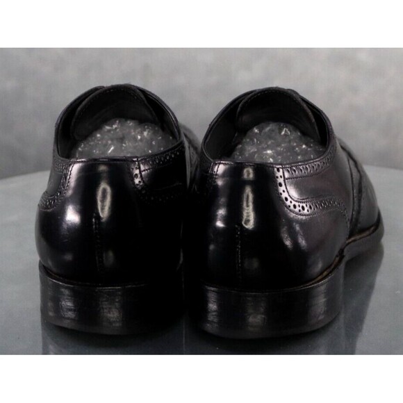 Bostonian Footsaver Men\'s Wingtip Dress Shoes Size 10.5 D Black Made in USA main image 6